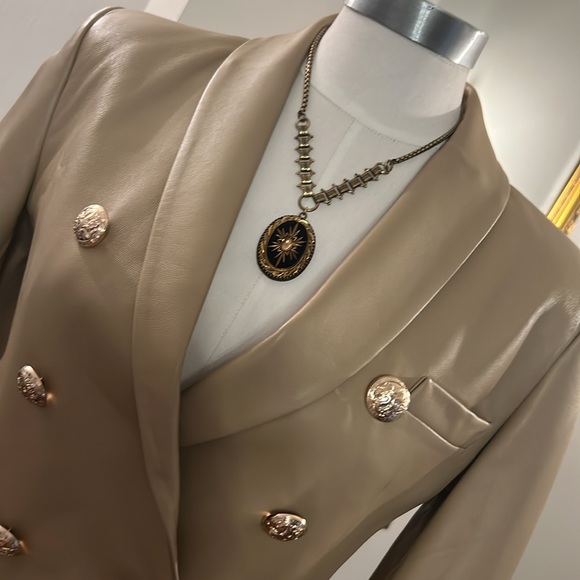 DEA Nude Jacket Size 2 - Picture 3 of 13